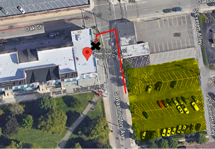 Topiary Park Parking Topiary Park Parking